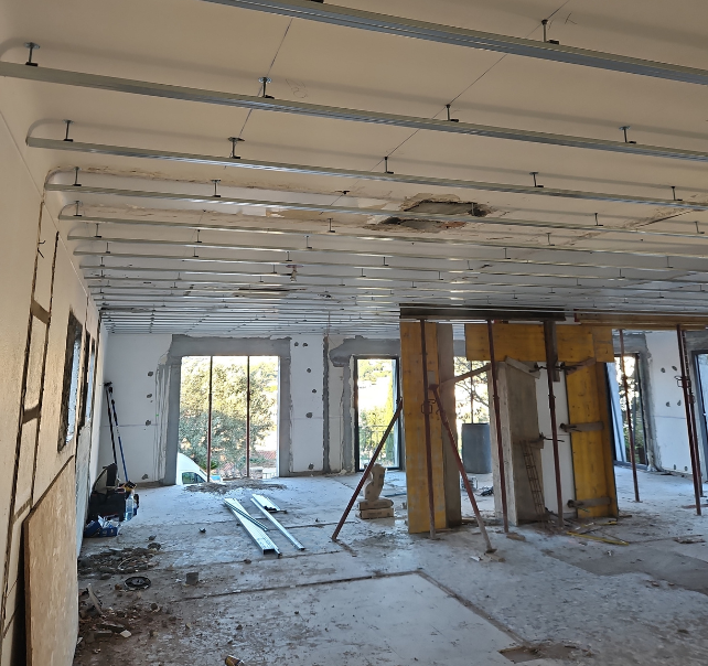 travaux d'une maison