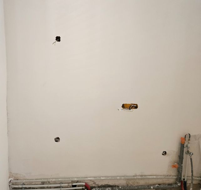 avant après travaux mur cuisine